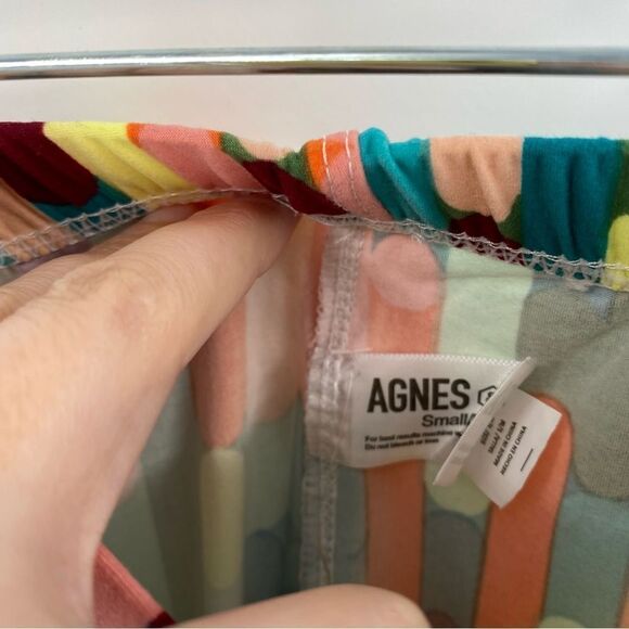 Agnes & Dora Women’s Multi Color Print Leggings Size Small / Medium - Picture 2 of 3